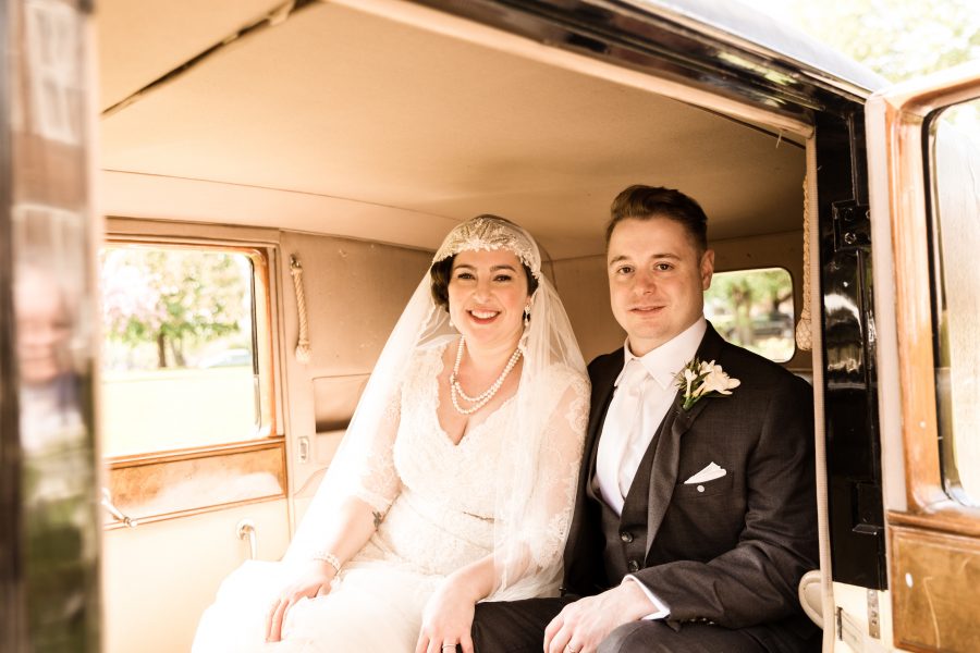 Vintage Art Deco Wedding at Charlton House with Authentic Styling