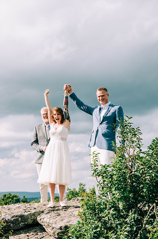 Mountain Lake Wedding - An Intimate Ceremony and Modern Love Story