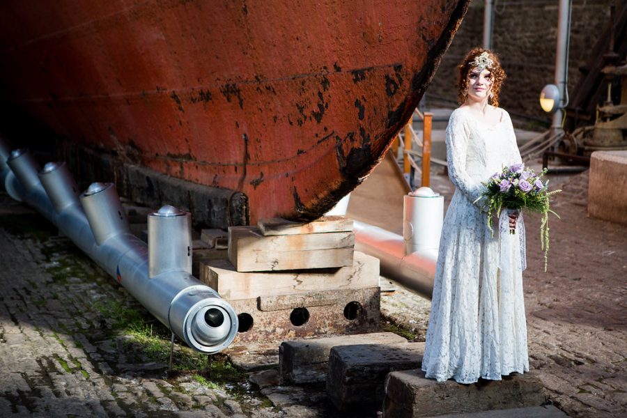 Alternative Wedding Ideas - SS Great Britain Vintage Boat Wedding