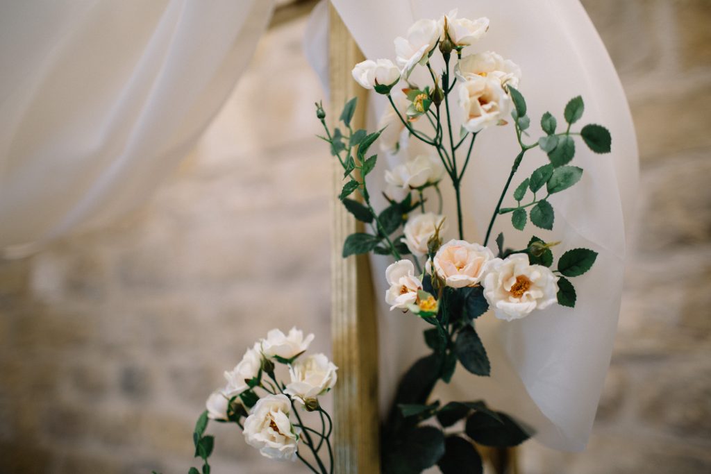 Classic Wedding with Bespoke Bridalwear and Ivory and Gold Styling