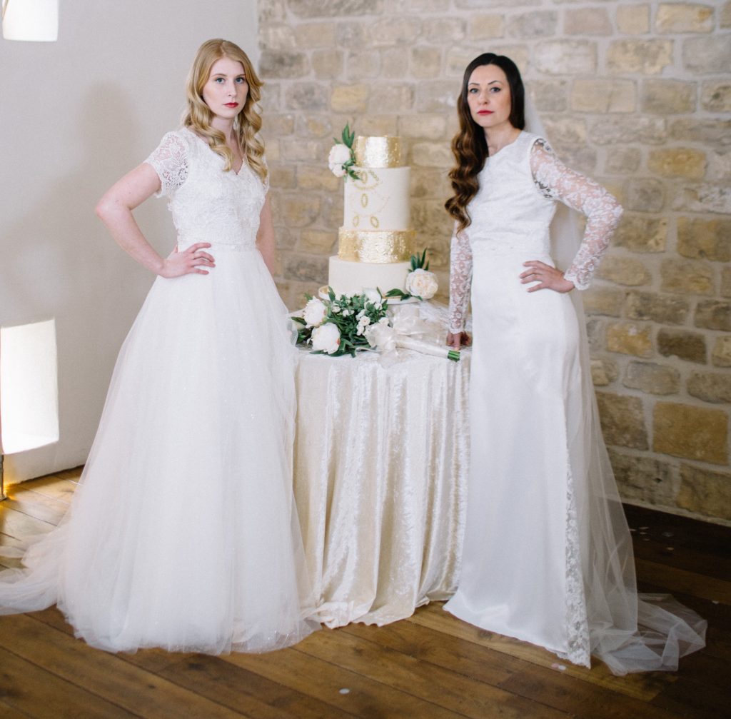 Classic Wedding with Bespoke Bridalwear and Ivory and Gold Styling