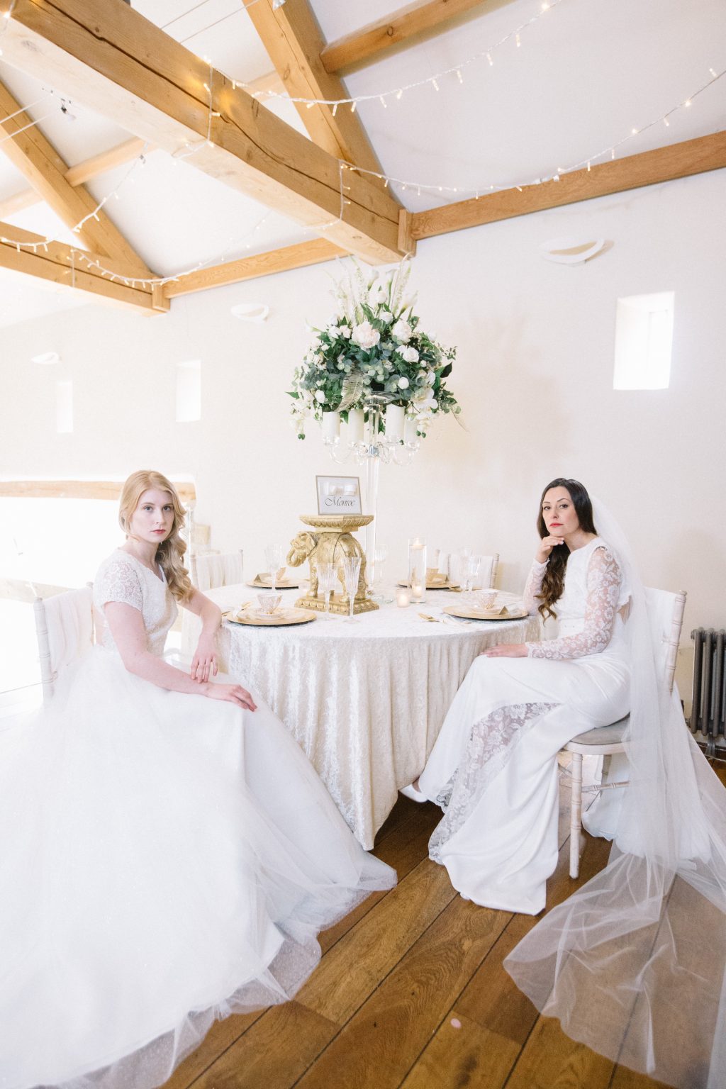 Classic Wedding with Bespoke Bridalwear and Ivory and Gold Styling