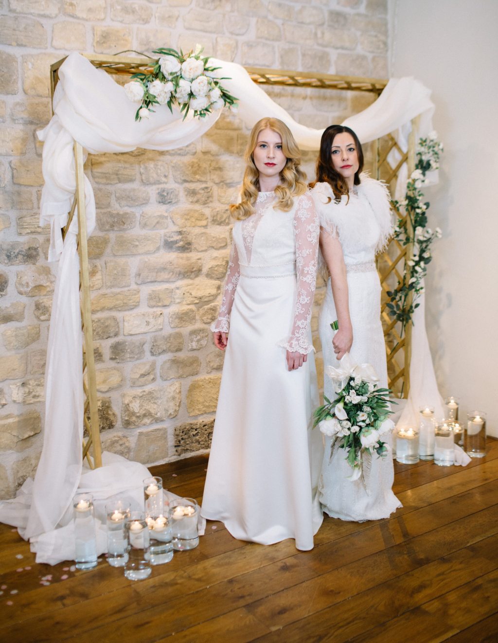 Classic Wedding with Bespoke Bridalwear and Ivory and Gold Styling