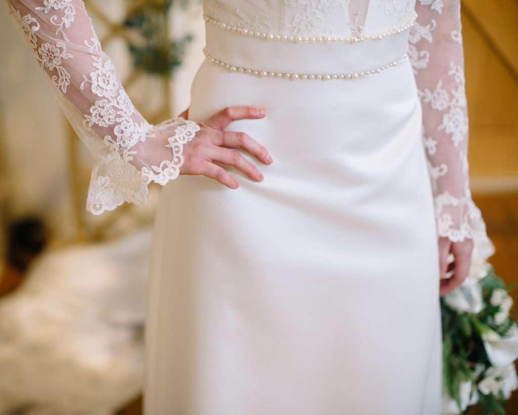 Classic Wedding with Bespoke Bridalwear and Ivory and Gold Styling