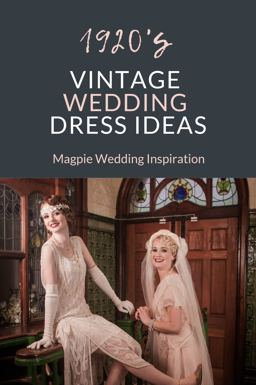 1920's Vintage Wedding Inspiration at Manchester Victoria Baths