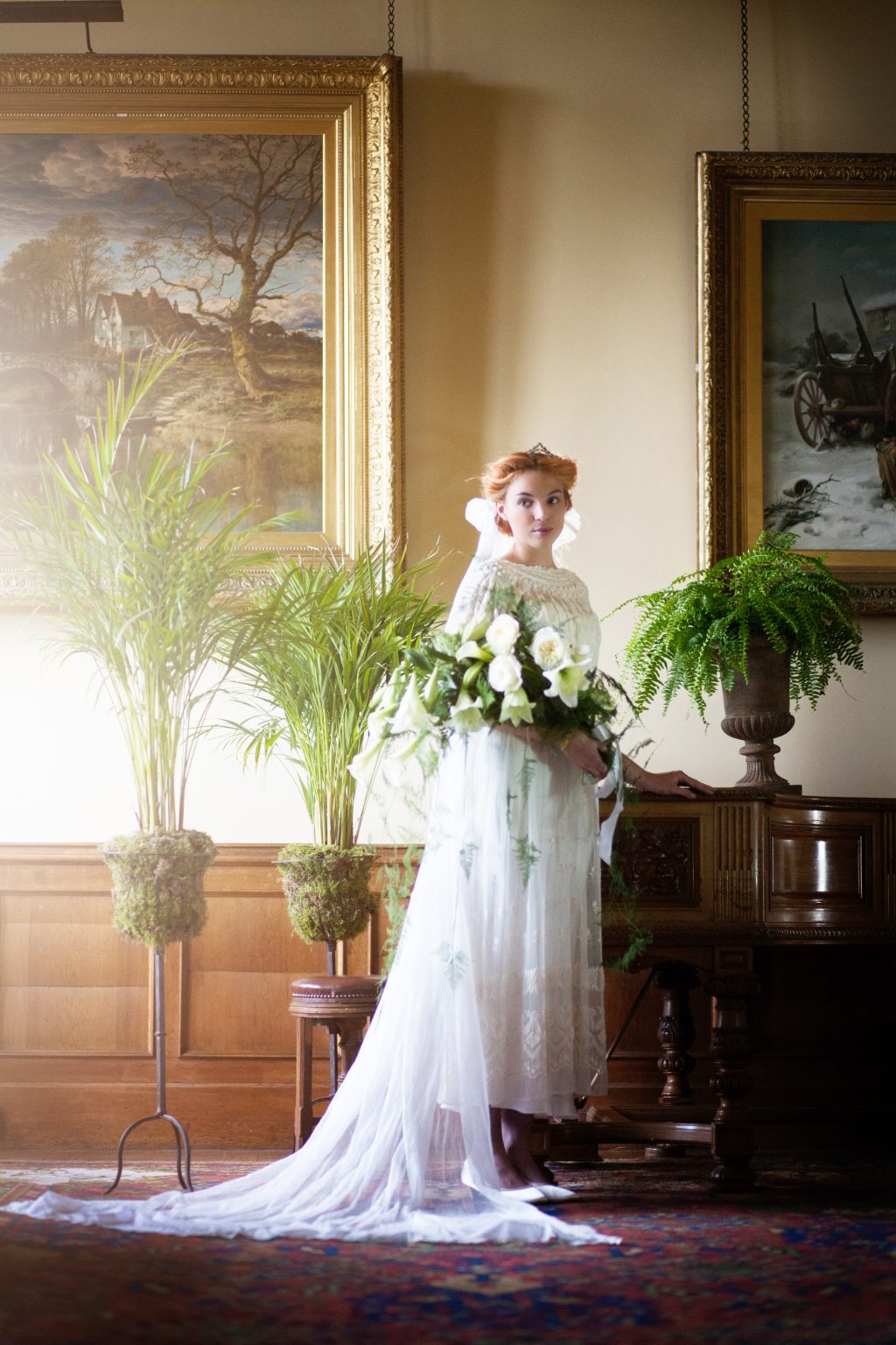 vintage edwardian wedding dress