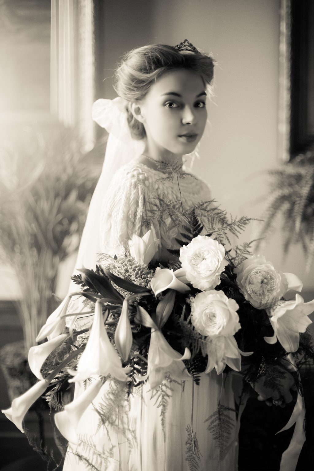 Edwardian store wedding dress