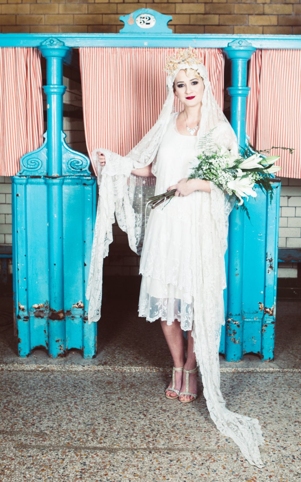 1920's Vintage Wedding Inspiration at Manchester Victoria Baths