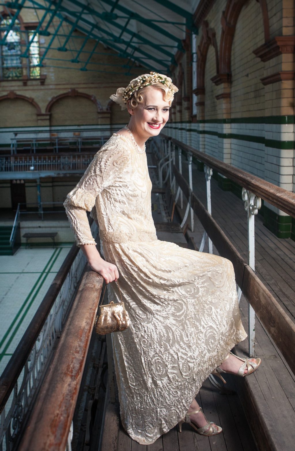 1920's Vintage Wedding Inspiration at Manchester Victoria Baths