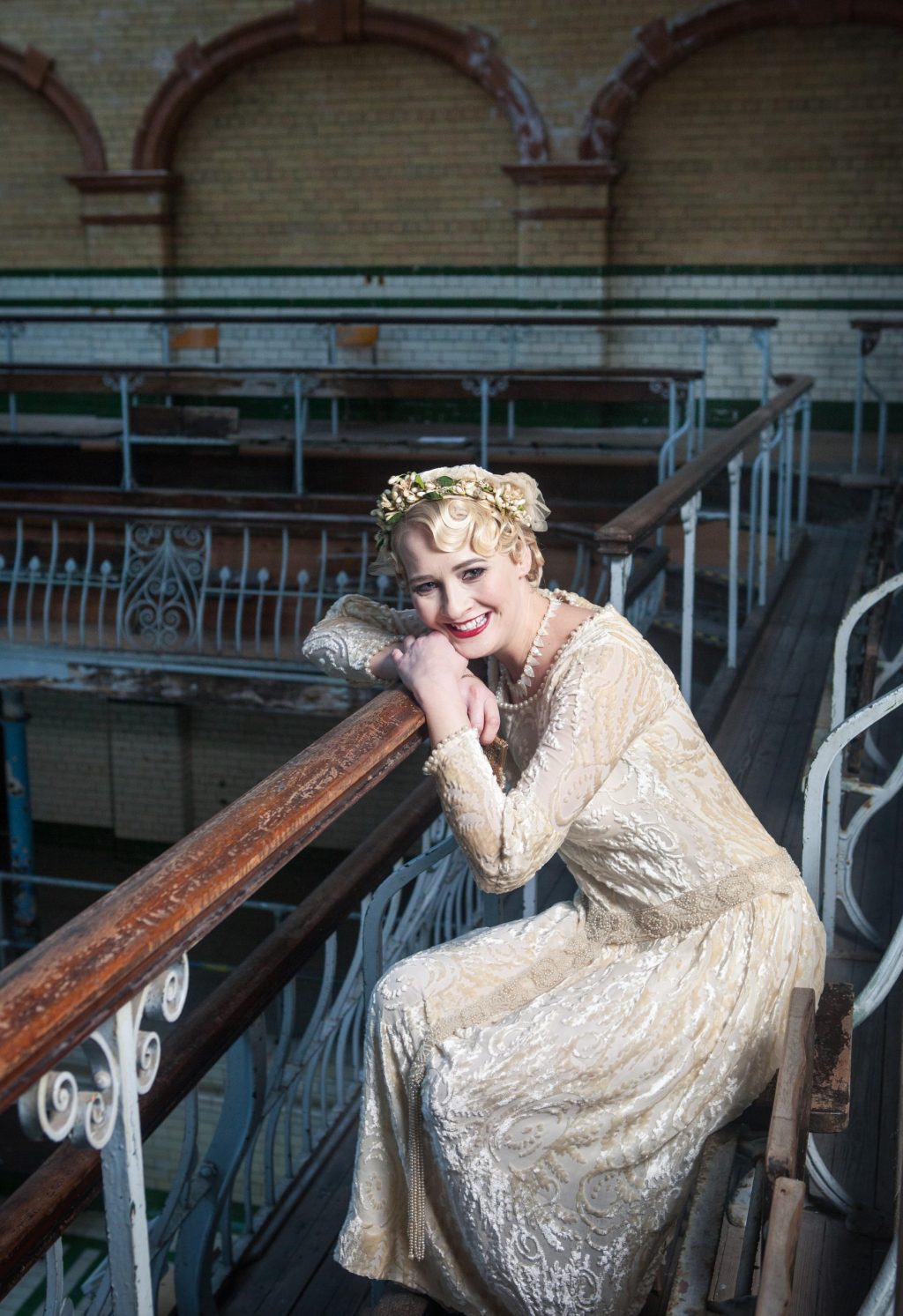 1920's Vintage Wedding Inspiration at Manchester Victoria Baths