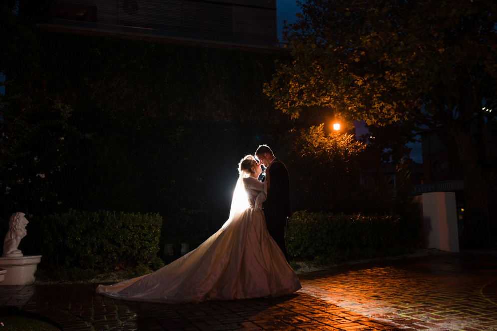 Classic Fairytale Wedding with Bespoke Dress and Rose Gold Touches