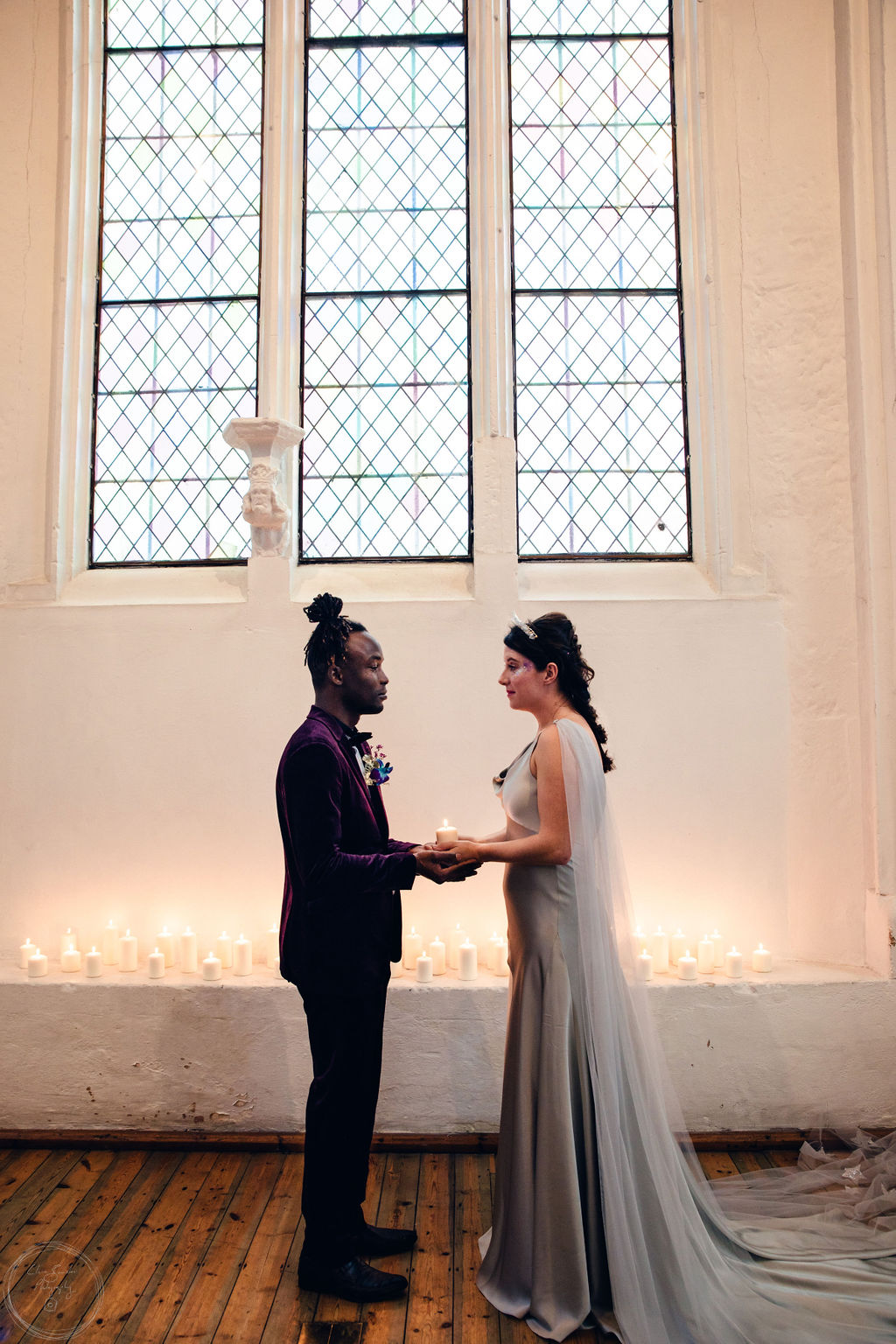 Celestial Wedding Inspiration with Purple and Blue Styling