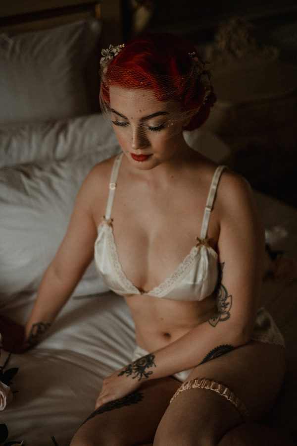 Wedding Lingerie Luxe - A Pin up Girl Boudoir Shoot