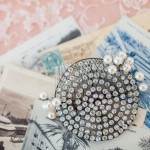 La Belle Epoque hair accessories via national Vintage Wedding fair blog