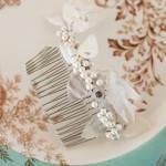 La Belle Epoque hair accessories via national Vintage Wedding fair blog