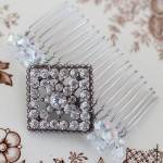 La Belle Epoque hair accessories via national Vintage Wedding fair blog