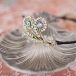 La Belle Epoque hair accessories via national Vintage Wedding fair blog