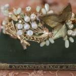 La Belle Epoque hair accessories via national Vintage Wedding fair blog