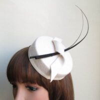 Etsy Vintage wedding hat as seen in the Unique Bride Journal