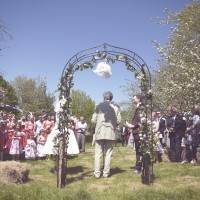 Dan and Maddi's Vintage Americana Country Wedding by Natalie J Weddings and featured on The National Vintage Wedding Fair