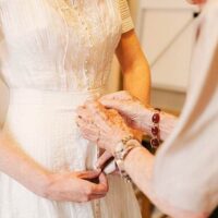 Real Wedding: hackney Town Hall, 1920s vintage ceremony as featured on the National Vintage Wedding Fair photographed by Claire Macintyre