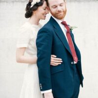 Real Wedding: hackney Town Hall, 1920s vintage ceremony as featured on the National Vintage Wedding Fair photographed by Claire Macintyre