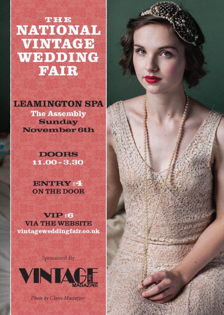 Leamington Spa National Vintage Wedding Fair poster