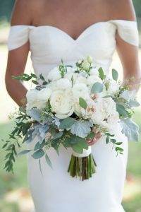 Flower wedding bouquet by Tie The Knot as featured on The National Vintage Wedding Fair