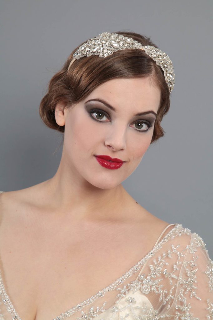 Jazz era 1920s wedding accessories by HT Headwear