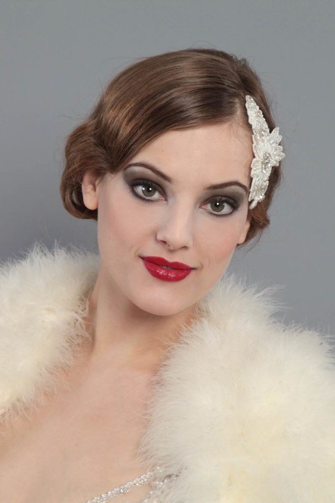 Jazz era 1920s wedding accessories by HT Headwear