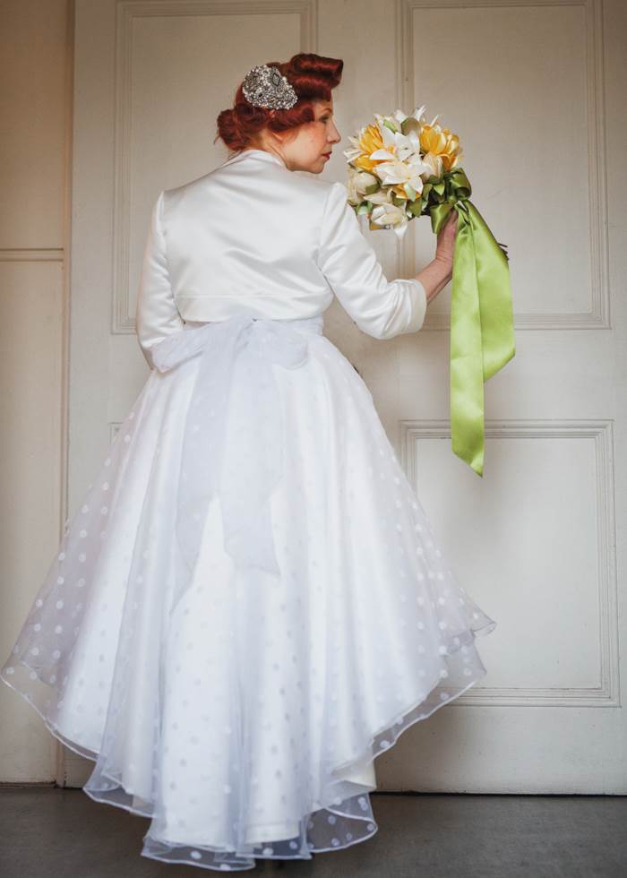 Chiswick London Vintage Wedding Dress fashion Parade by the National Vintage Wedding Fair