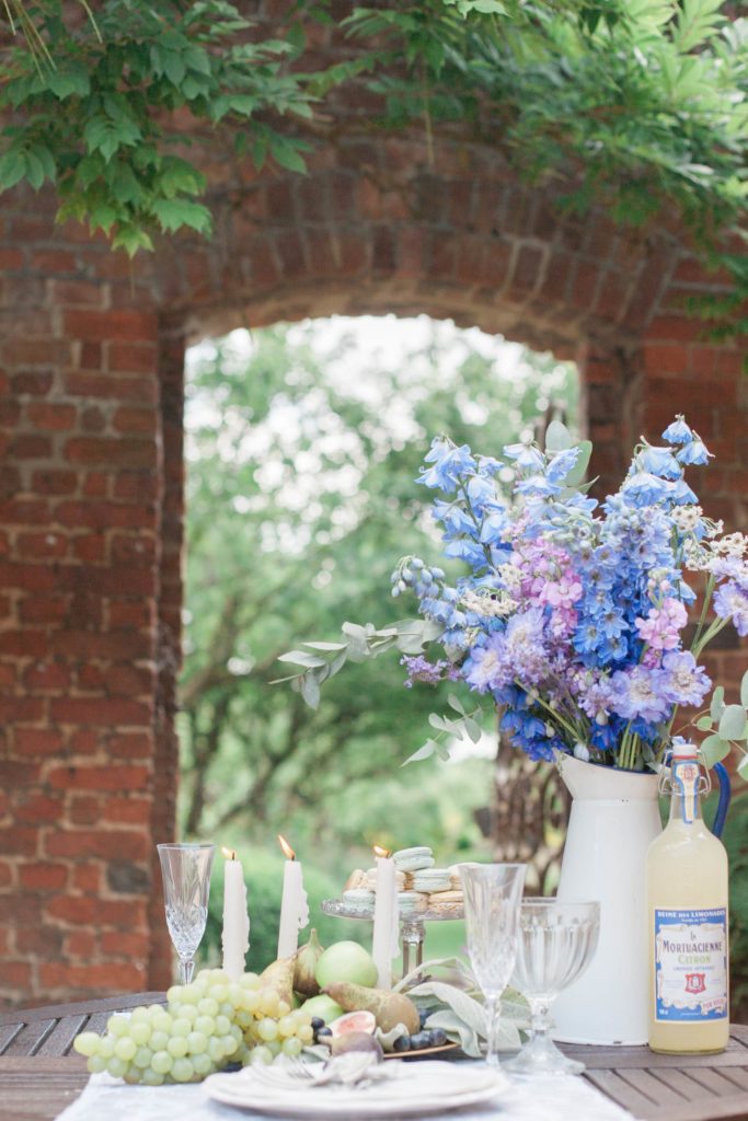 blue wedding styling ideas