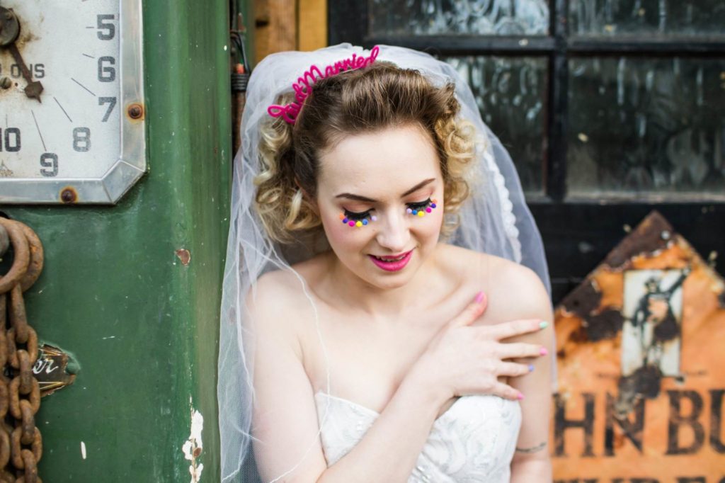 4 vintage 1980s wedding looks for an alternative bride