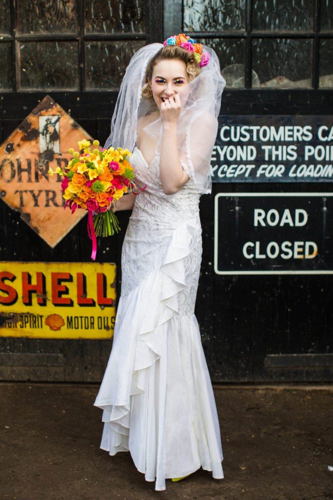 4 vintage 1980s wedding looks for an alternative bride