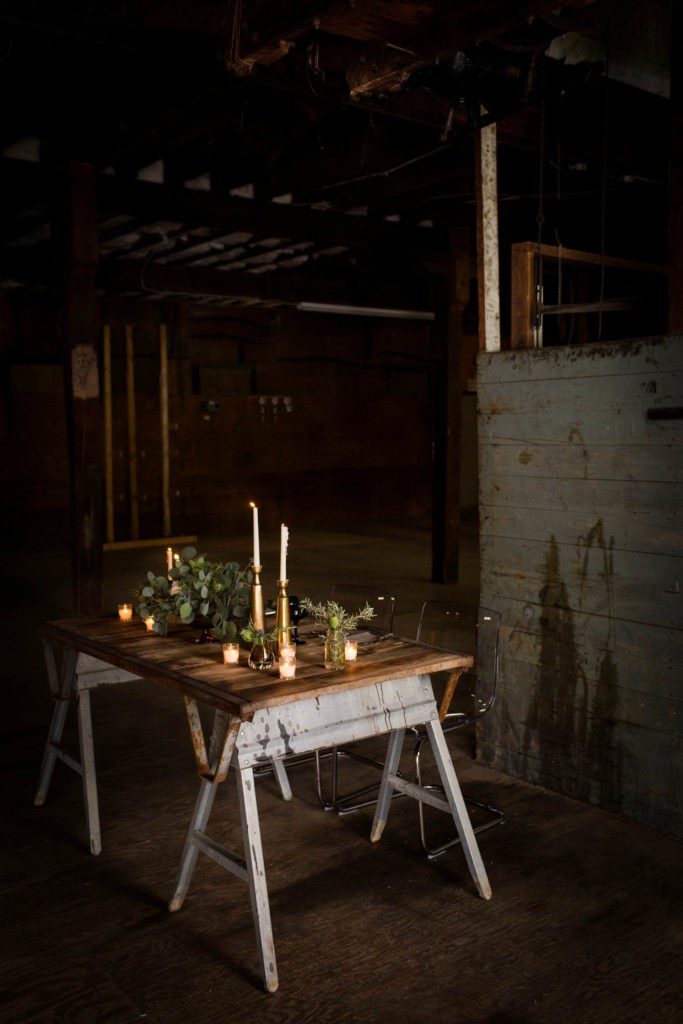 Industrial Minimalist Wedding Inspiration