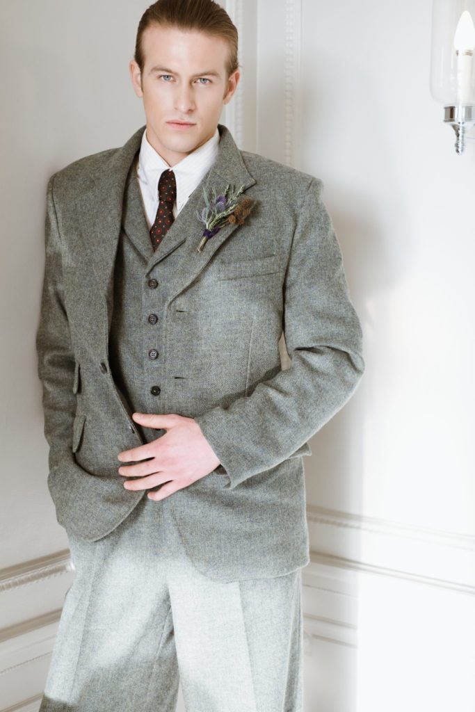 Vintage style menswear for your groom and groomsmen