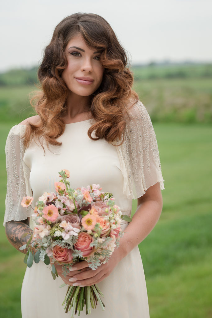 Vintage 1940s wedding style with contemporary twist and a Hurricane