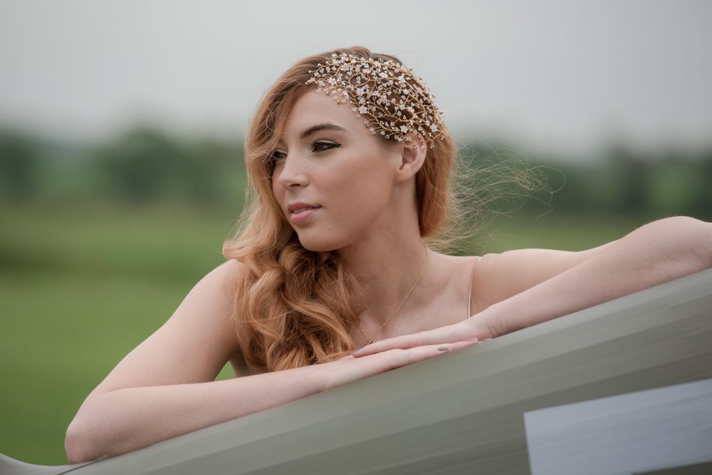 Vintage 1940s wedding style with contemporary twist and a Hurricane