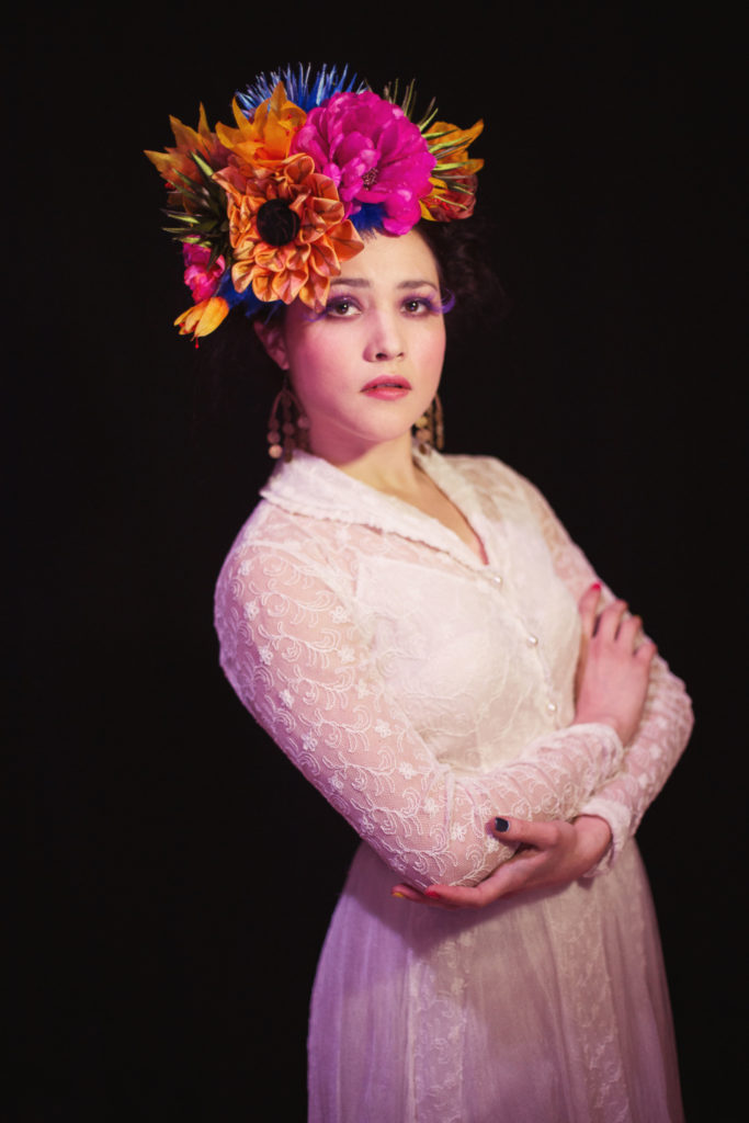 A Frida Kahlo circus wedding shoot with a touch of Dior