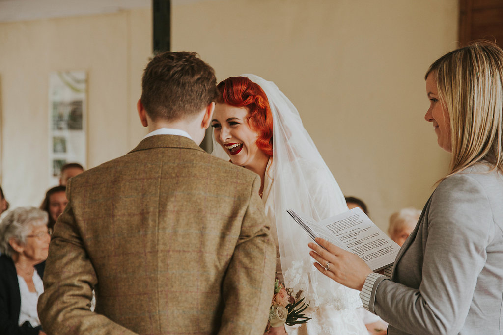 A 1940s vintage wedding