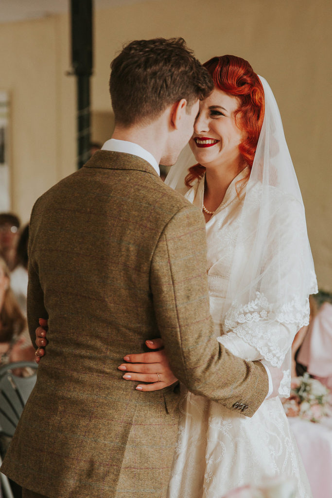 A 1940s vintage wedding