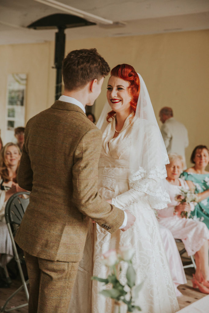 A 1940s vintage wedding