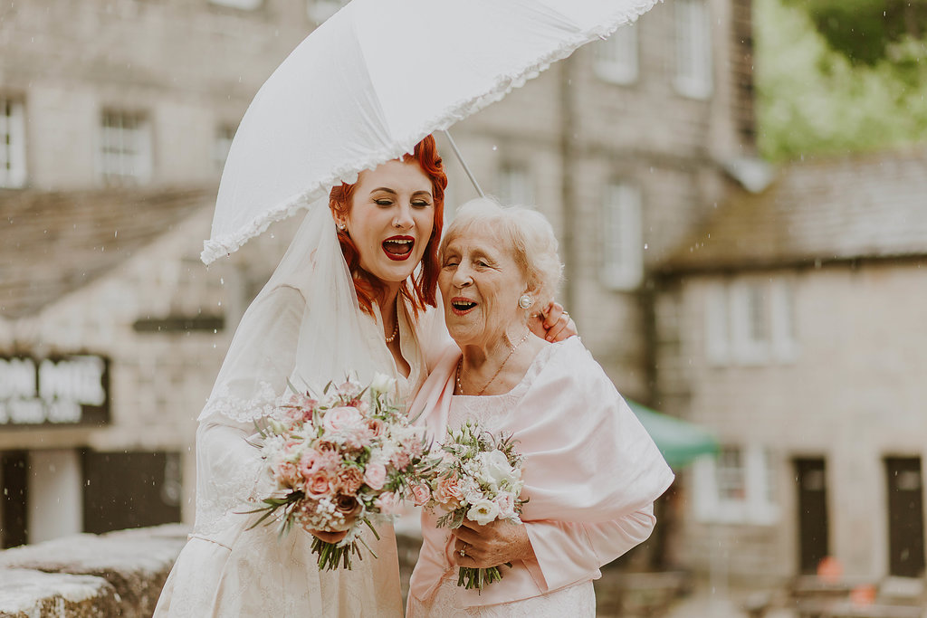 A 1940s vintage wedding