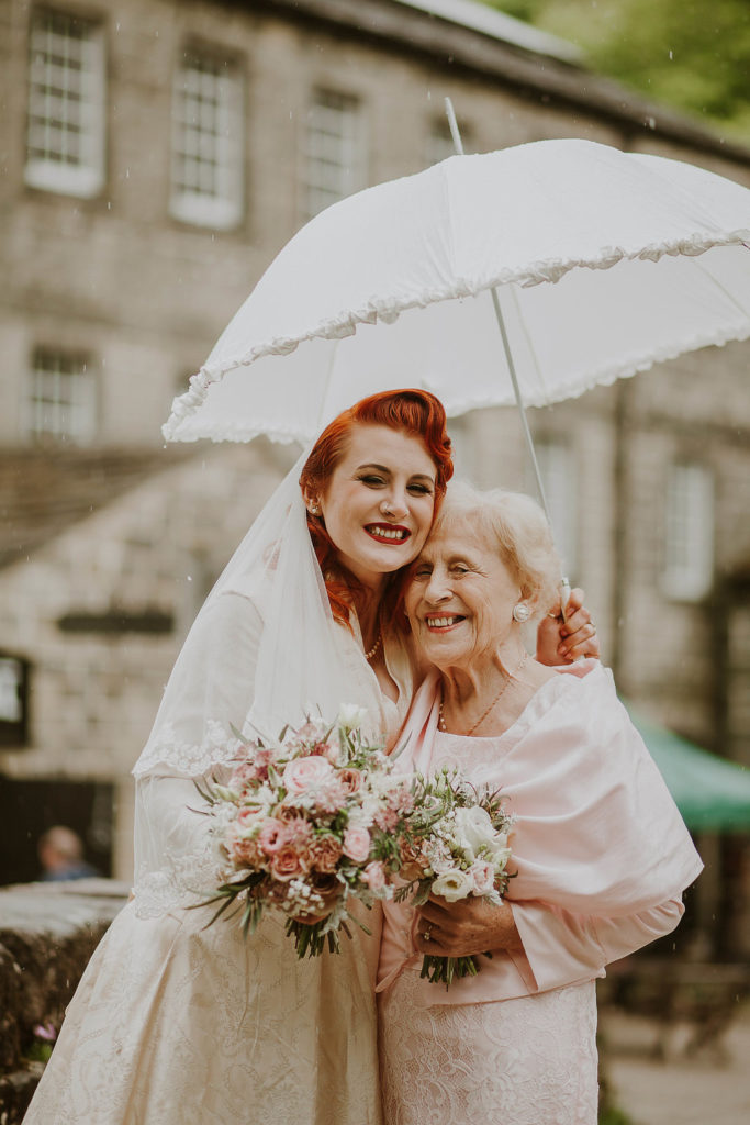 A 1940s vintage wedding