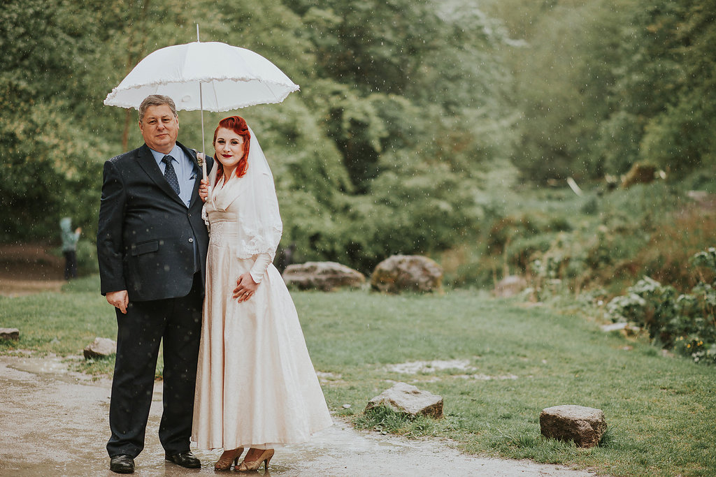 A 1940s vintage wedding