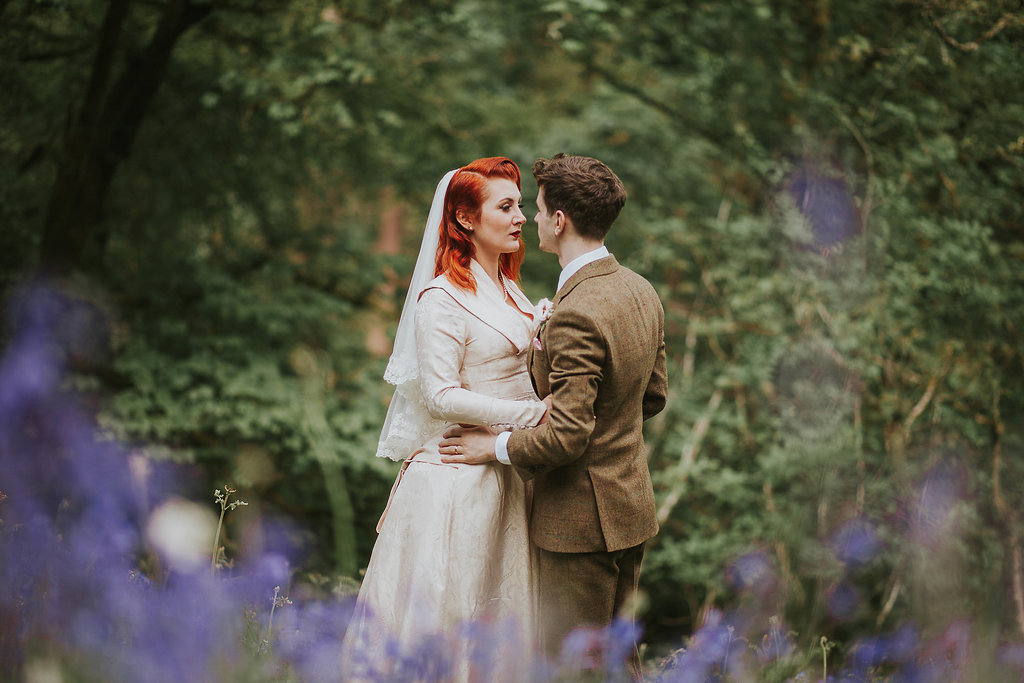 A 1940s vintage wedding