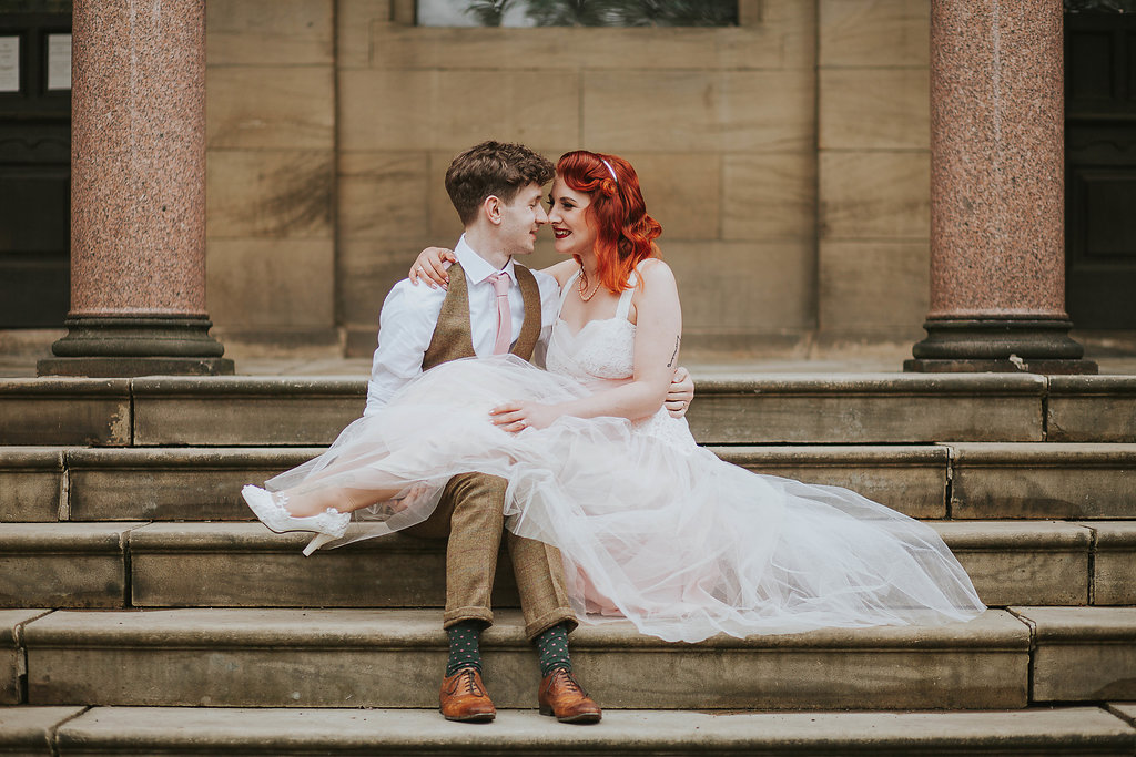 A 1940s vintage wedding