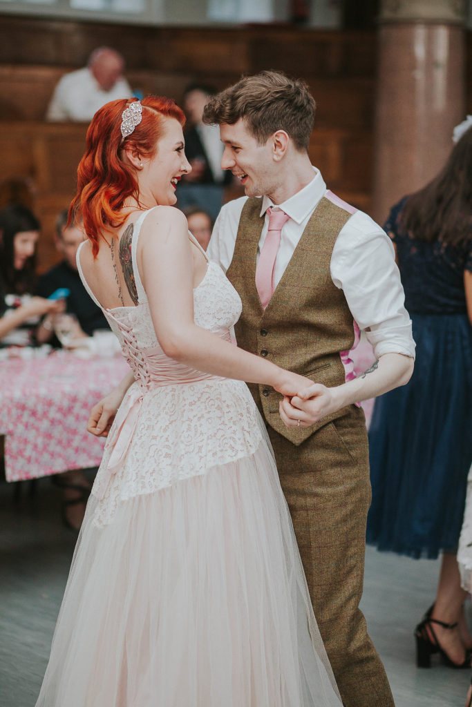 A 1940s vintage wedding