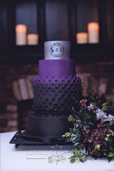 Purple Wedding Cakes 2018 wedding cake trends for the creative bride