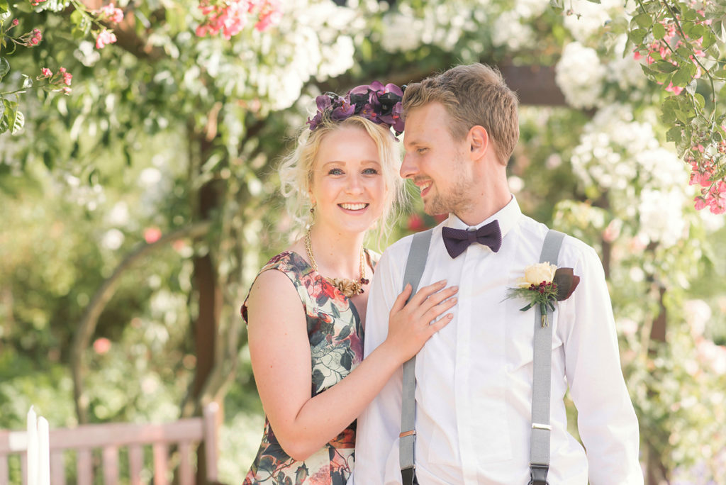 A Pretty Vintage Floral Maximalist Springtime Wedding